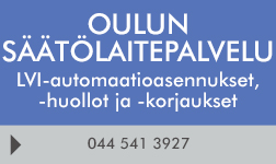 Oulun säätölaitepalvelu logo